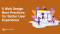 5 Web Design Best Practices for Better User Experience