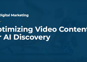 Featured image with text Optimizing Video Content for AI Discovery